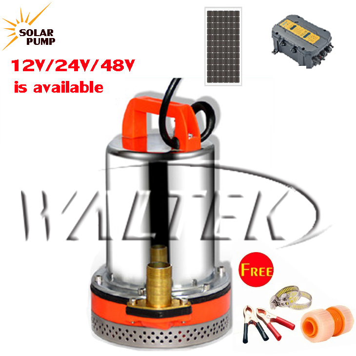 DC 12V/24V/48V Solar Submersible Pump